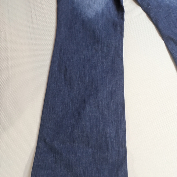 Ariat Real Jeans 33s Perfect Rise Boot Stretch Western Denim Bootcut Flare - Picture 12 of 12